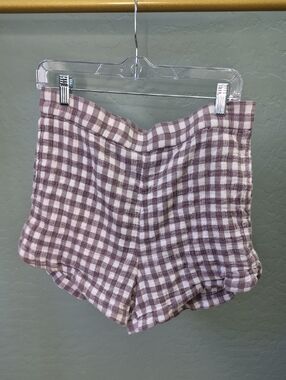 Rip Curl Gingham Shorts With Pockets